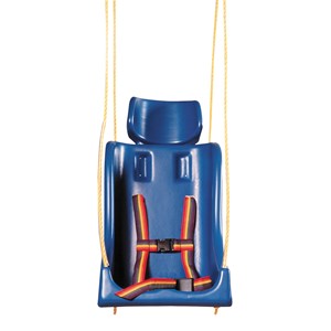 Skillbuilders Support Swing Seat - shown w/ optional headrest